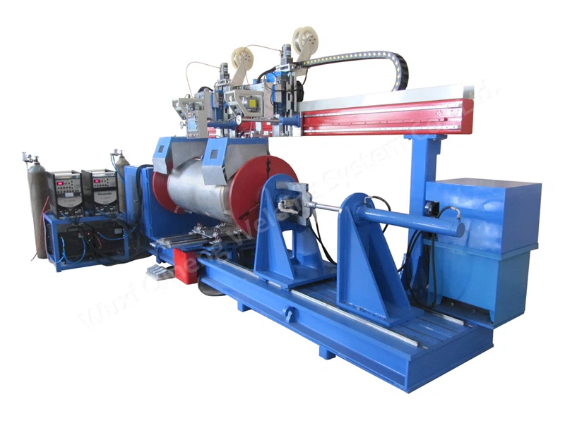 Μηχανή Περιμετρικής Συγκόλλησης Κρυογονικής Υγρού Κυλίνδρου