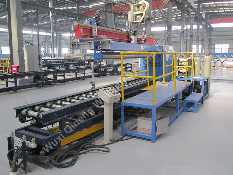 Μηχανή συγκόλλησης διαμήκους Mig κυλίνδρου LNG οχήματος